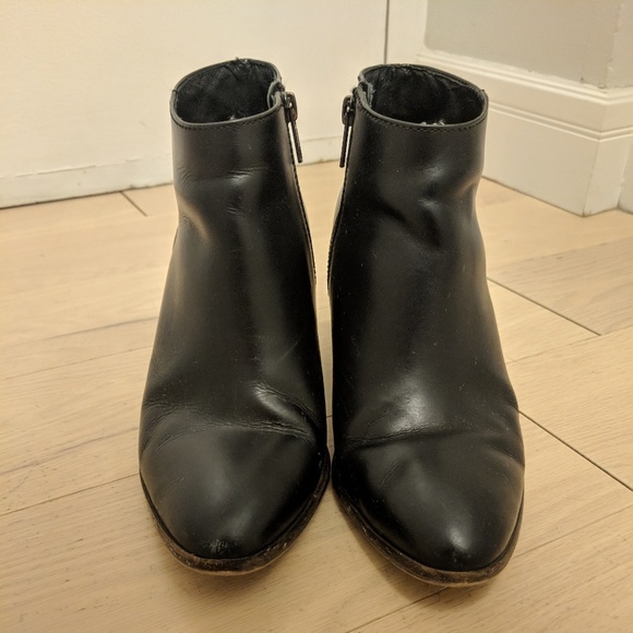 J. Crew Laine black leather ankle booties - Picture 4 of 8